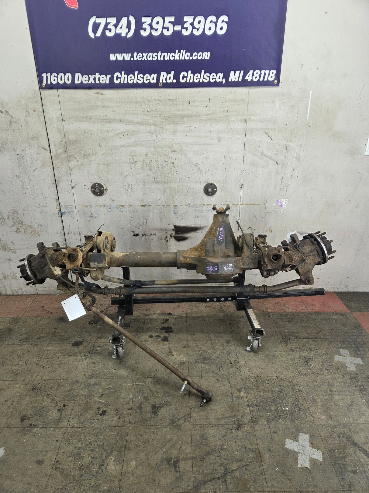 2005-2010 Ford Super Duty F250 F350 FRONT Axle 3.73 SRW 428K miles