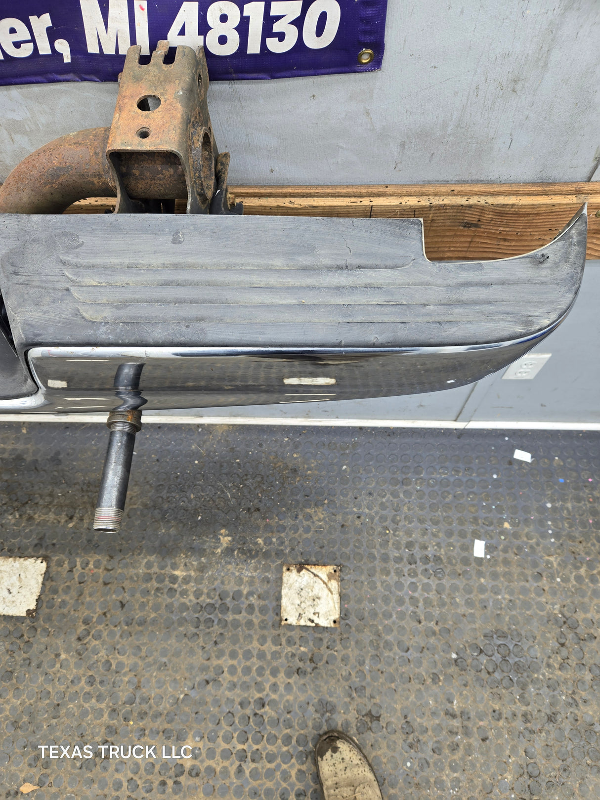 2003-2008 Dodge Ram 3rd Gen 1500 2500 3500 Rear Bumper - Chrome