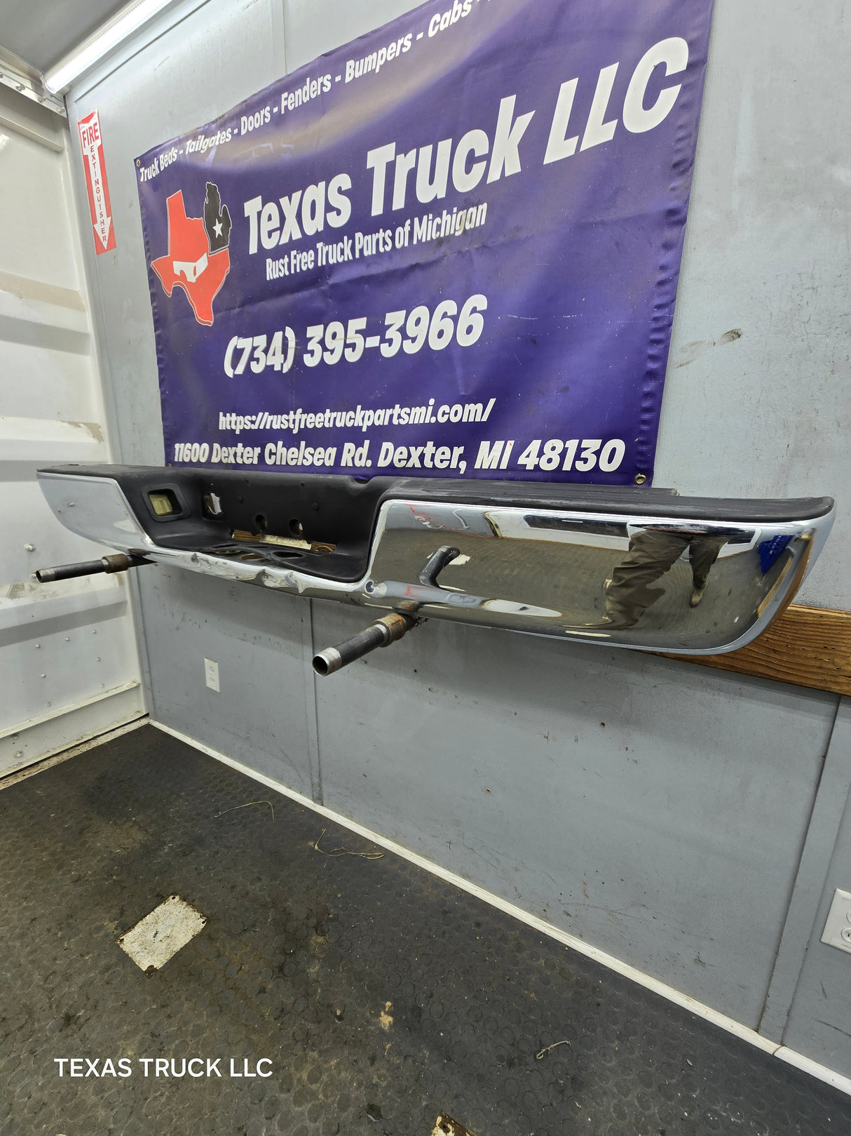 2003-2008 Dodge Ram 3rd Gen 1500 2500 3500 Rear Bumper - Chrome