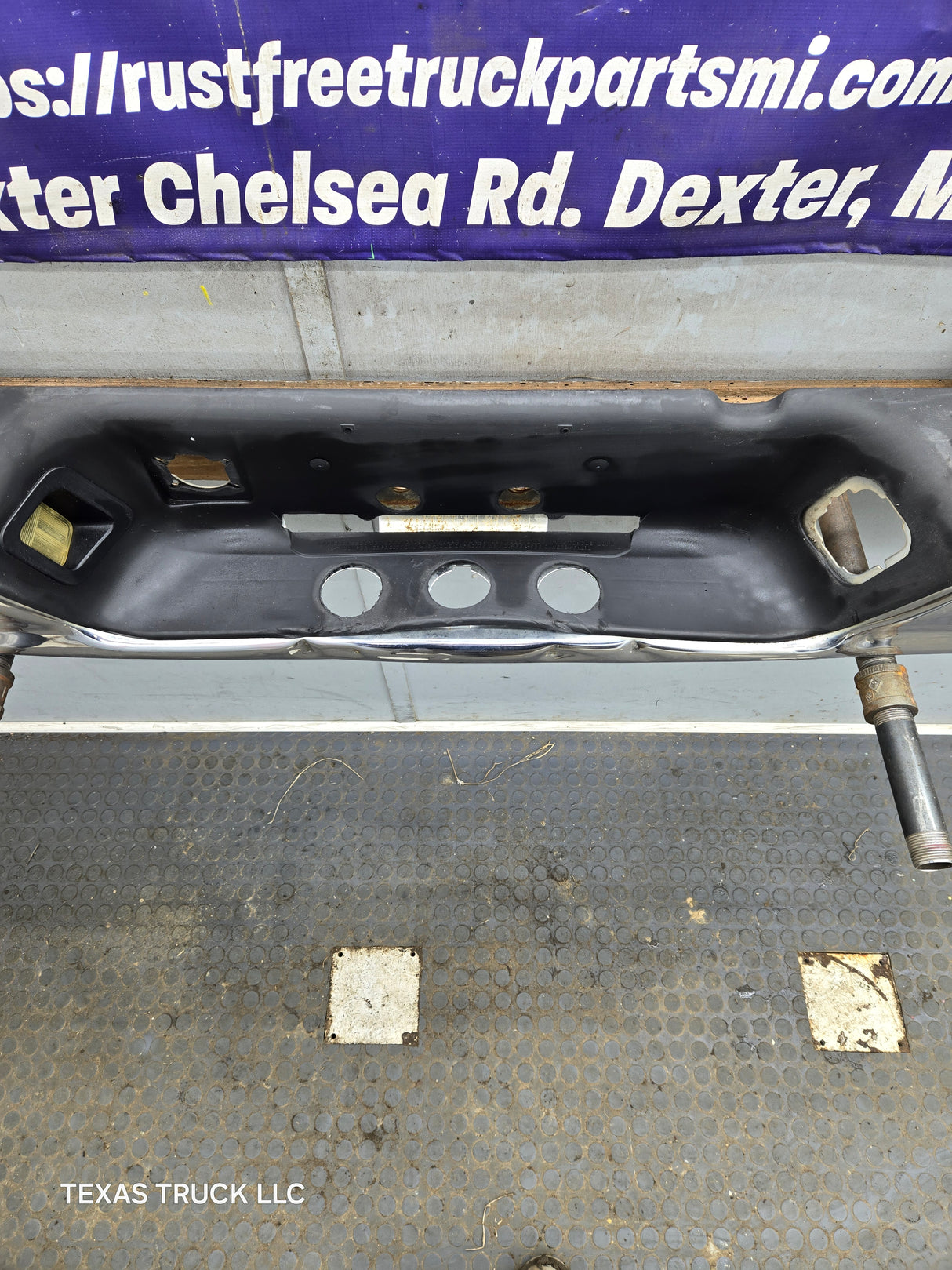 2003-2008 Dodge Ram 3rd Gen 1500 2500 3500 Rear Bumper - Chrome