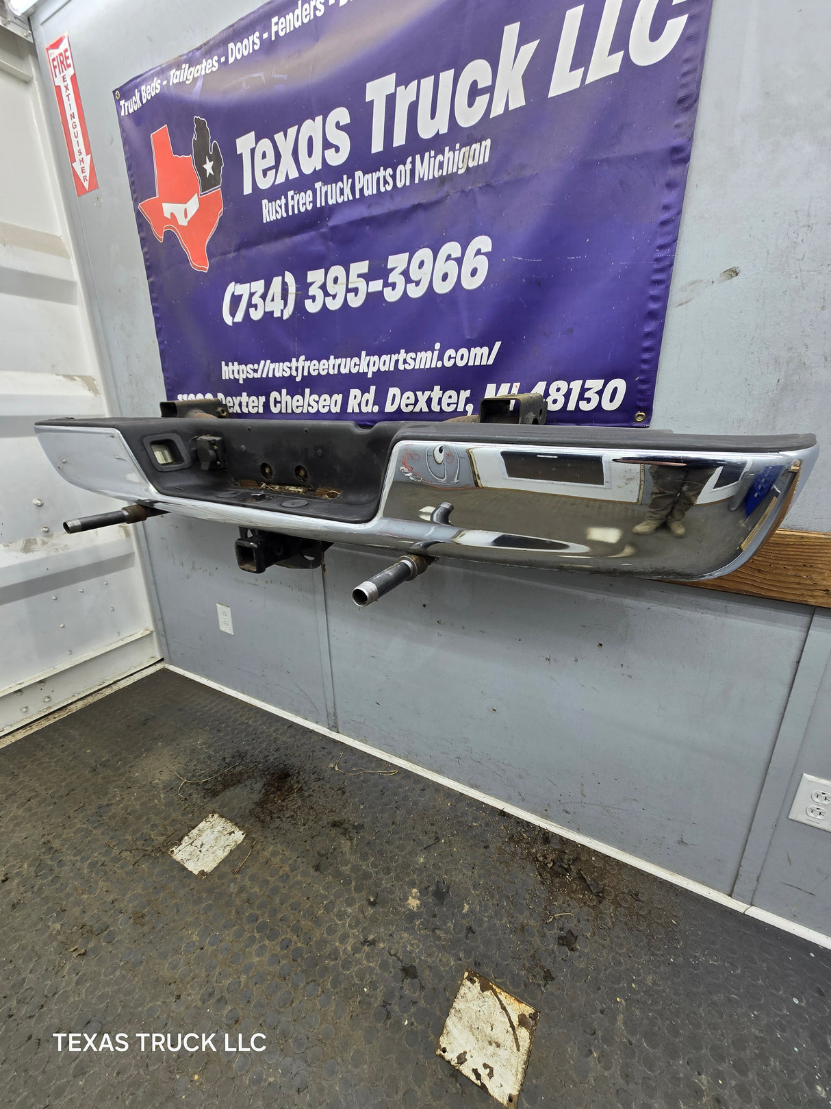 2003-2008 Dodge Ram 3rd Gen 1500 2500 3500 Rear Bumper - Chrome