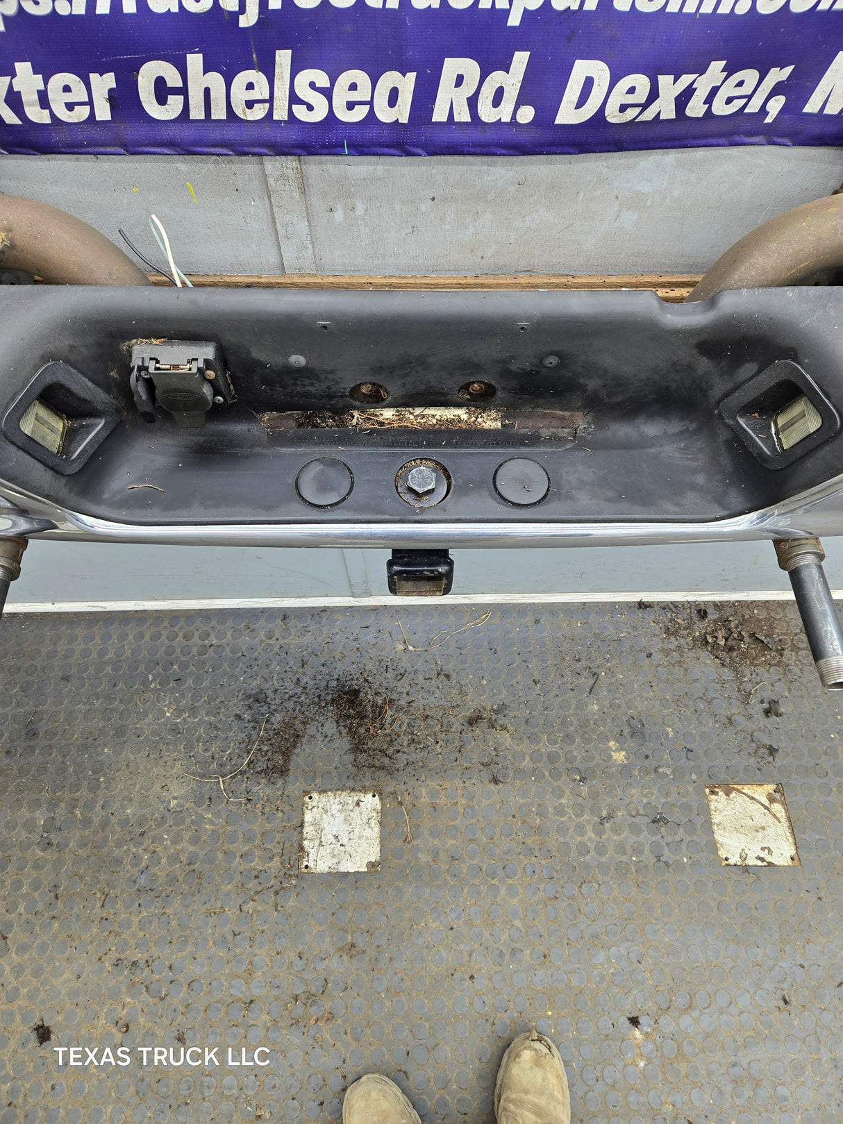 2003-2008 Dodge Ram 3rd Gen 1500 2500 3500 Rear Bumper - Chrome