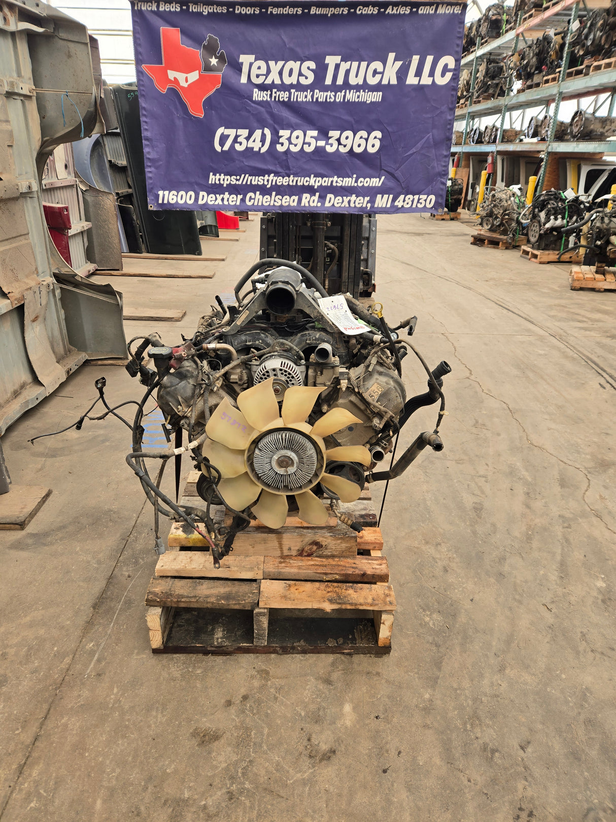 2008-2010 Ford Super Duty 5.4L V8 Triton Engine F250 F350 F450 F550 Runs good