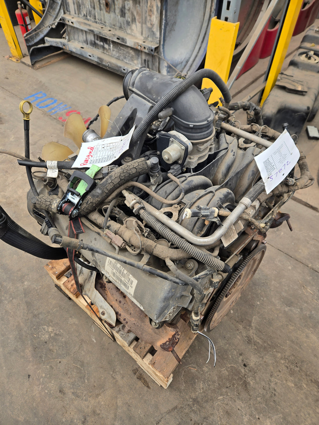 2008-2010 Ford Super Duty 5.4L V8 Triton Engine F250 F350 F450 F550 Runs good