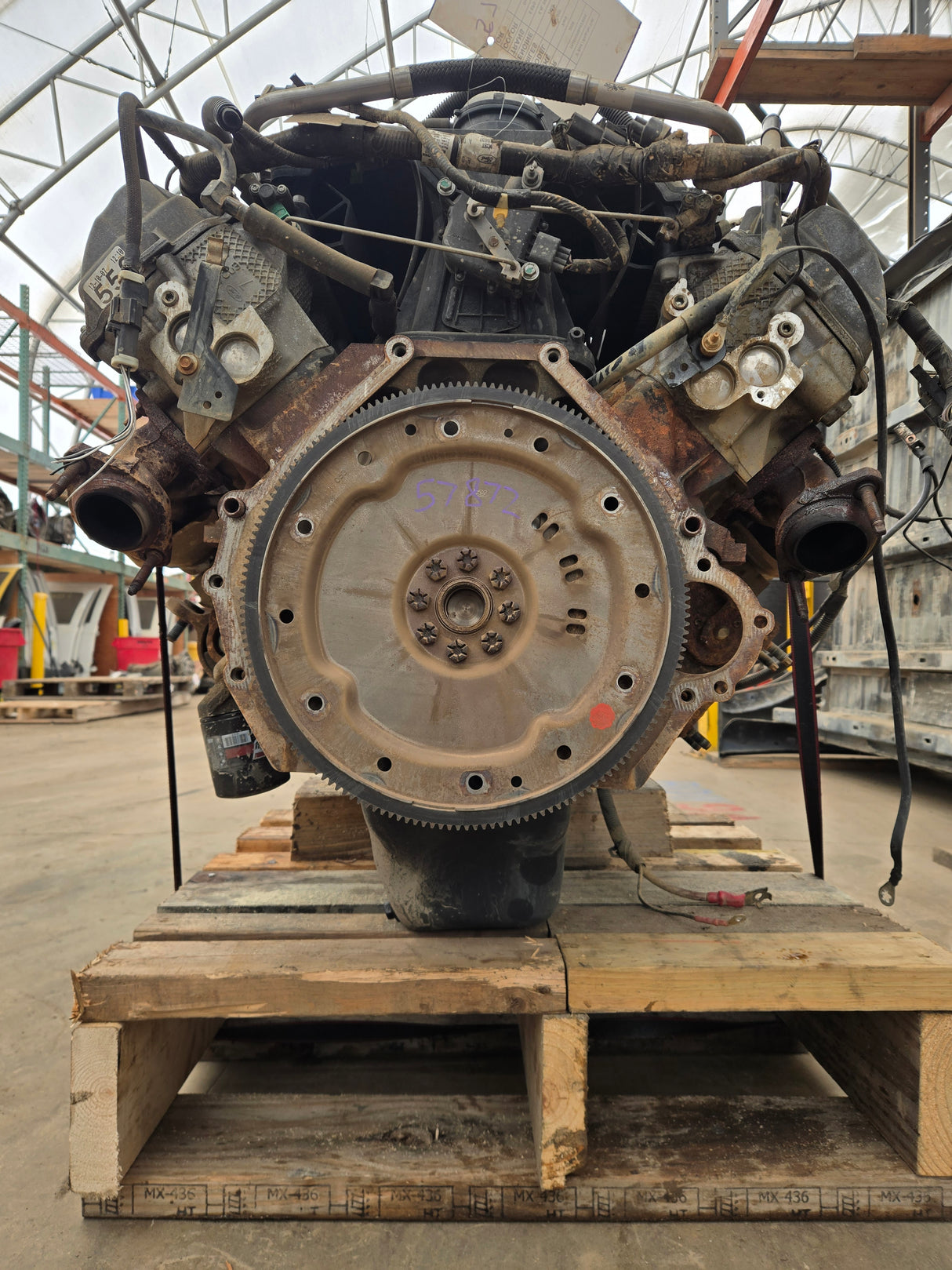 2008-2010 Ford Super Duty 5.4L V8 Triton Engine F250 F350 F450 F550 Runs good