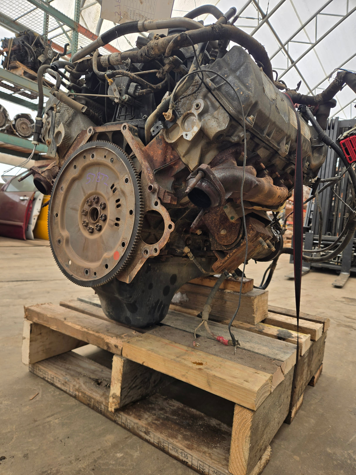 2008-2010 Ford Super Duty 5.4L V8 Triton Engine F250 F350 F450 F550 Runs good