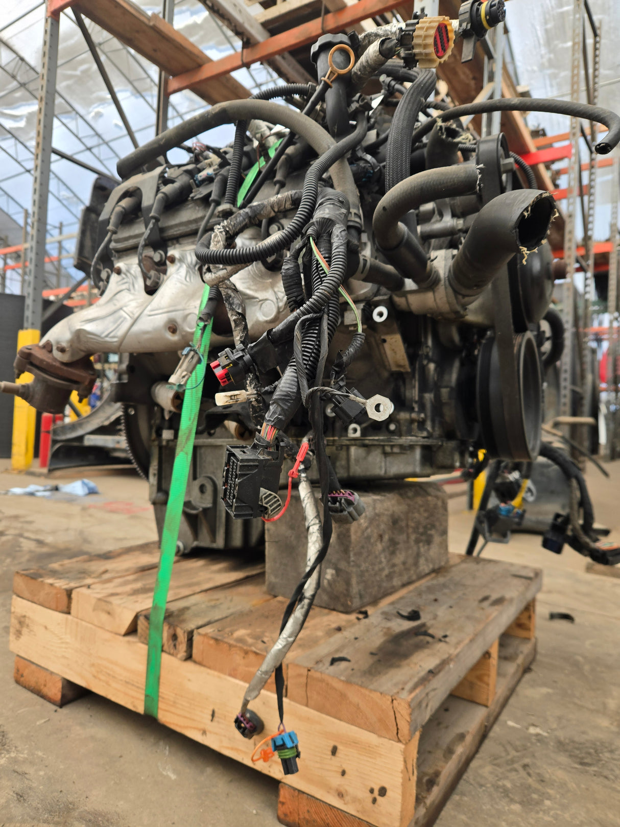 2011 Chevrolet GMC 1500 6.0L Aluminum Block Engine LS Vortec Gas Engine CORE