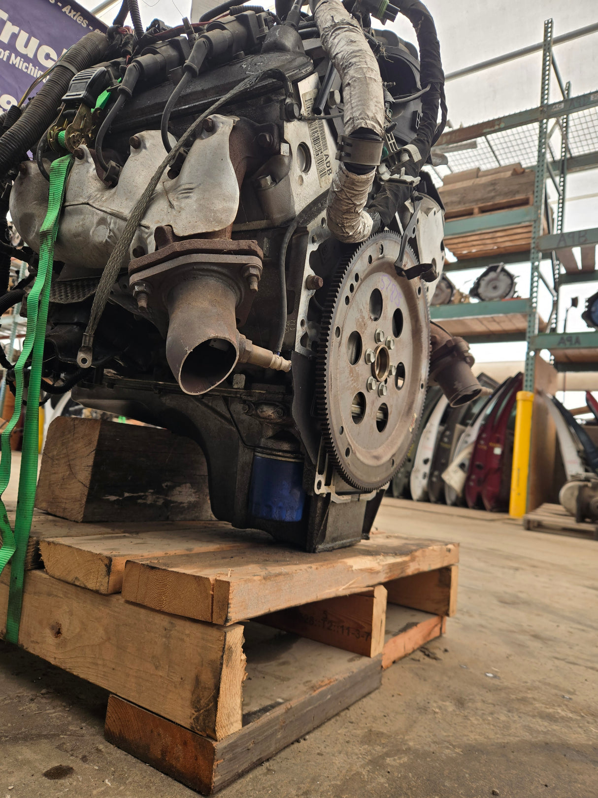 2011 Chevrolet GMC 1500 6.0L Aluminum Block Engine LS Vortec Gas Engine CORE