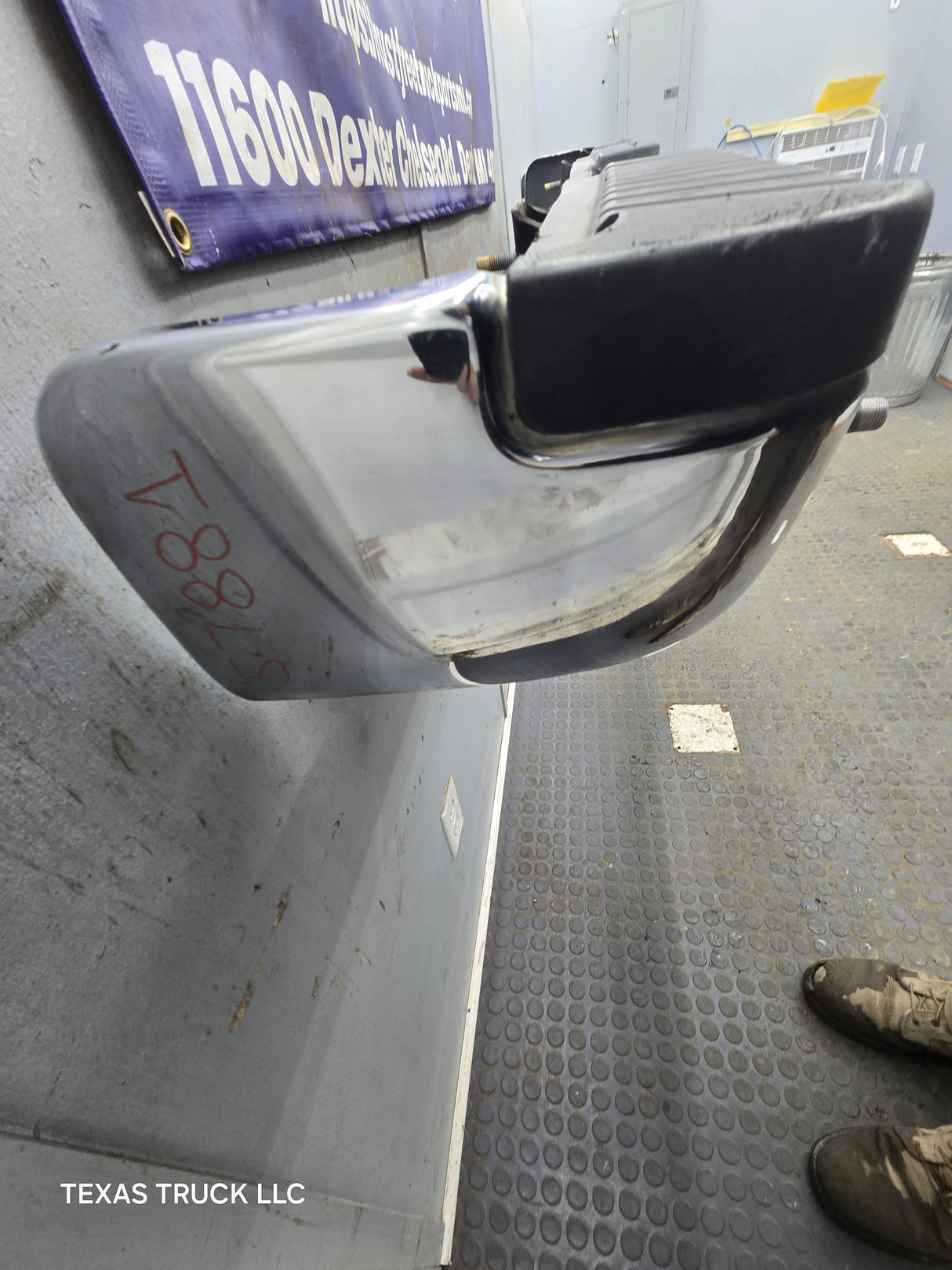2009-2014 Ford F150 Chrome Rear Bumper
