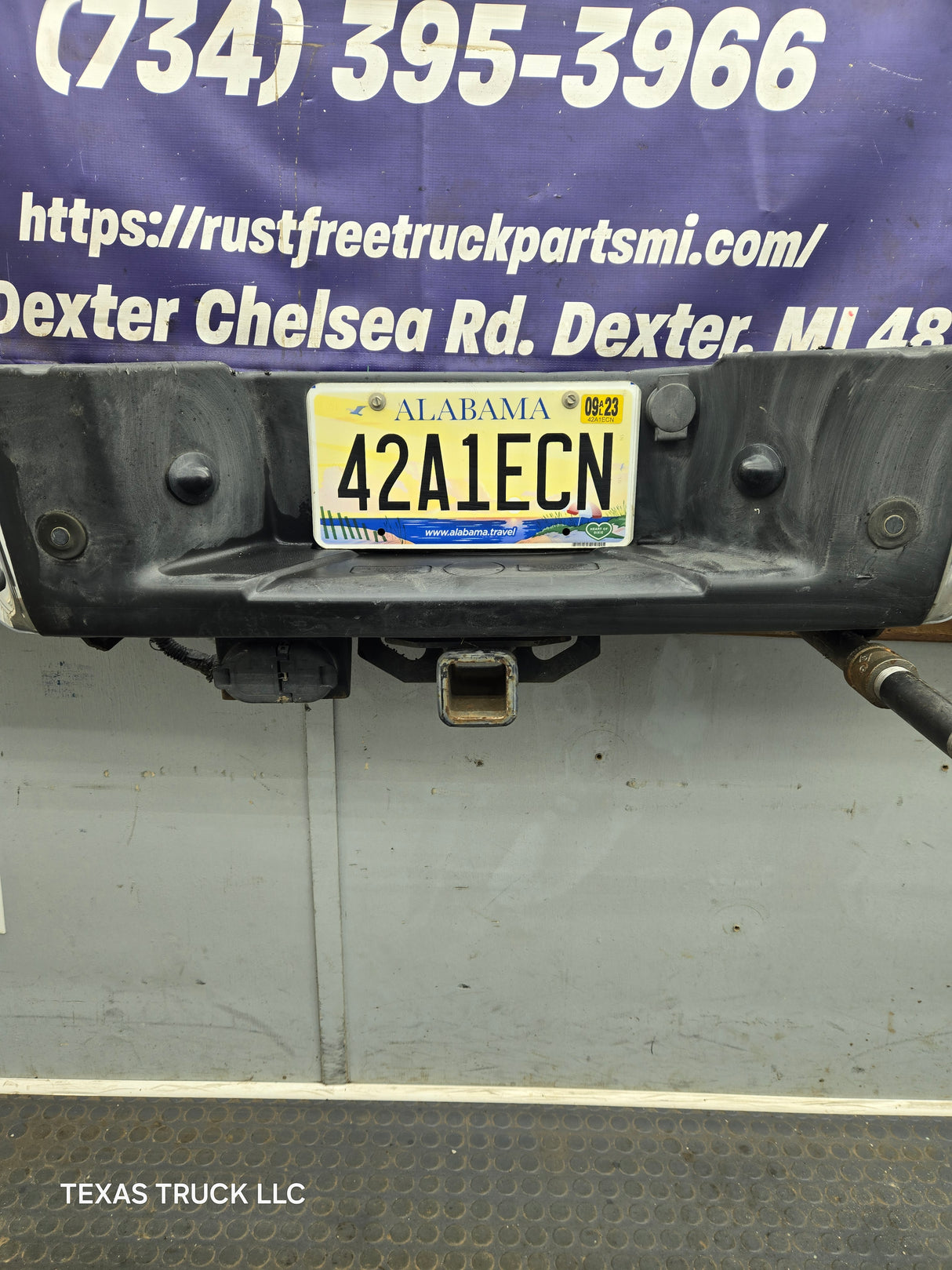 2009-2014 Ford F150 Chrome Rear Bumper