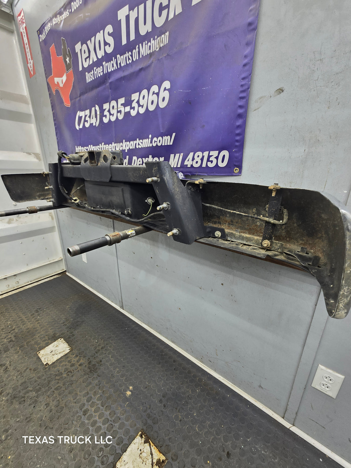 2009-2014 Ford F150 Chrome Rear Bumper