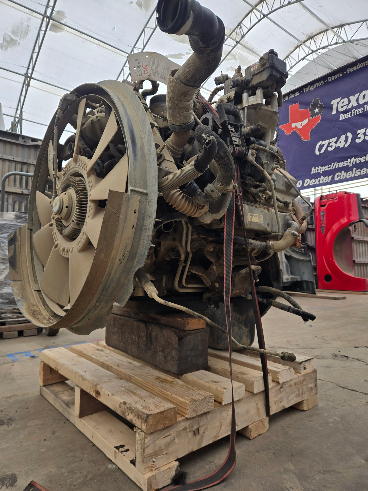 2008-2010 6.4 L Power Stroke Diesel CORE Engine Ford Super Duty