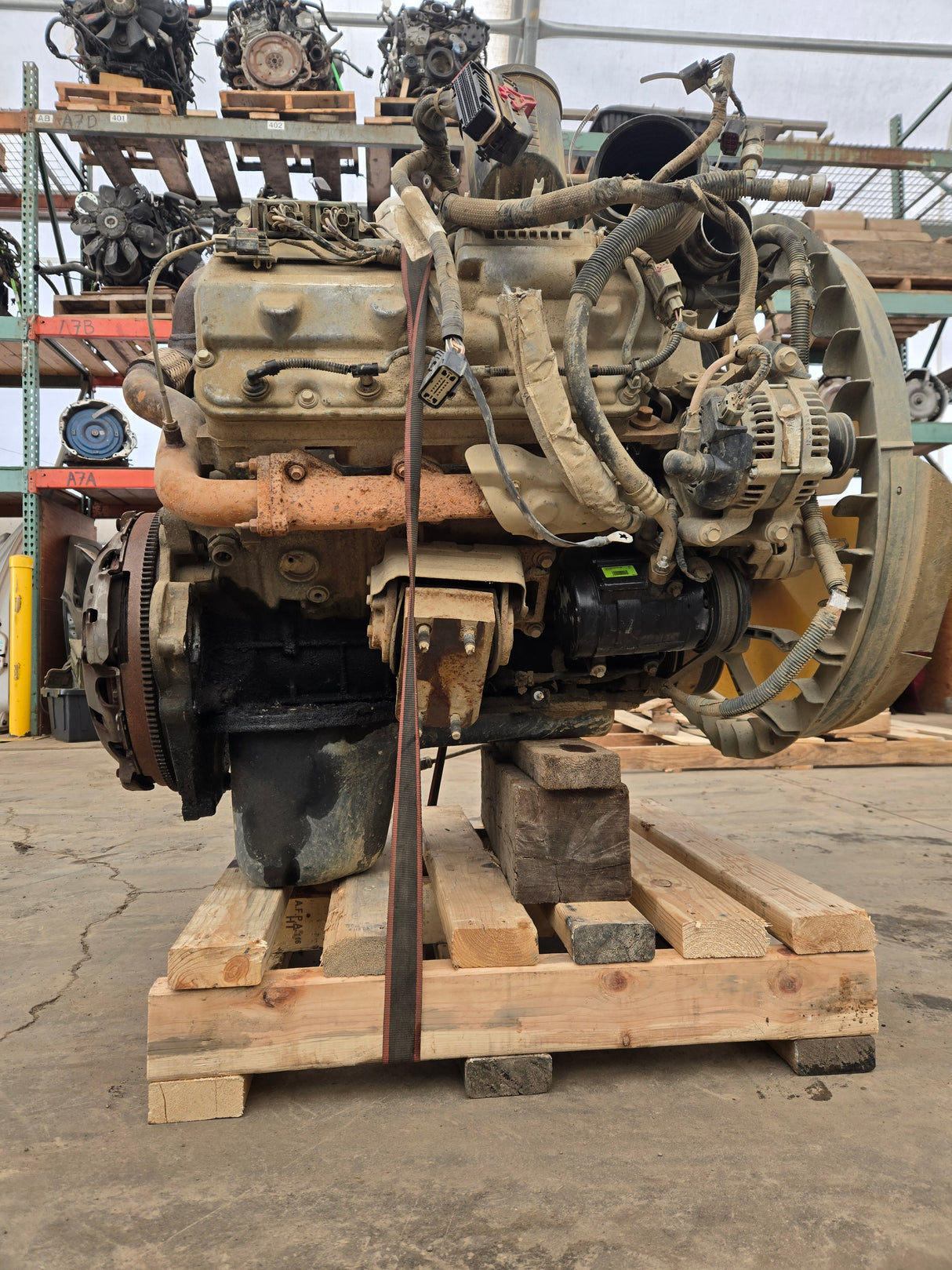 2008-2010 6.4 L Power Stroke Diesel CORE Engine Ford Super Duty