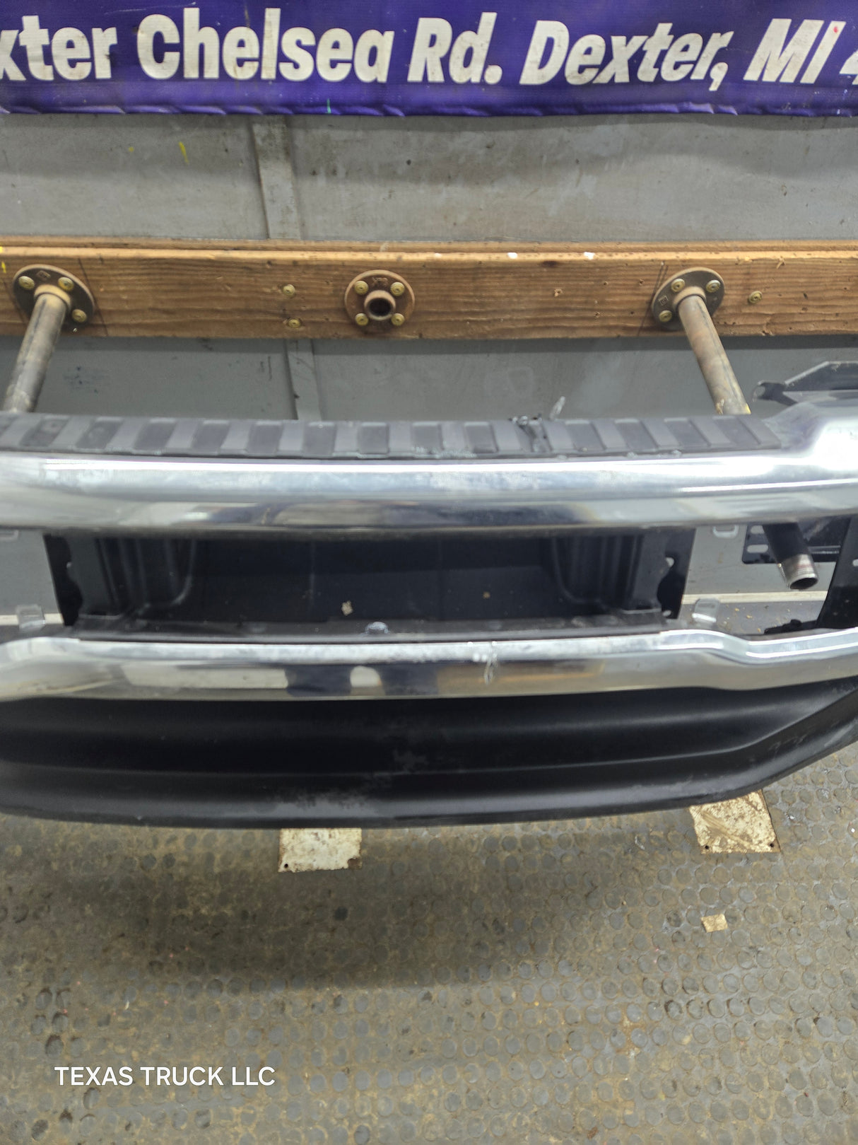 2023-2026 Ford Super Duty F450 F550 Chrome Front Bumper