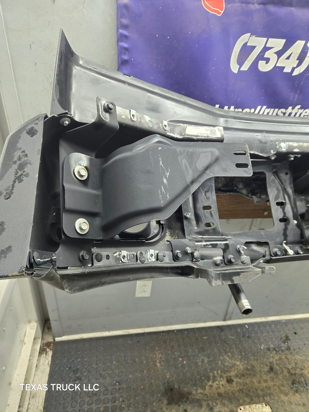2023-2026 Ford Super Duty F450 F550 Chrome Front Bumper