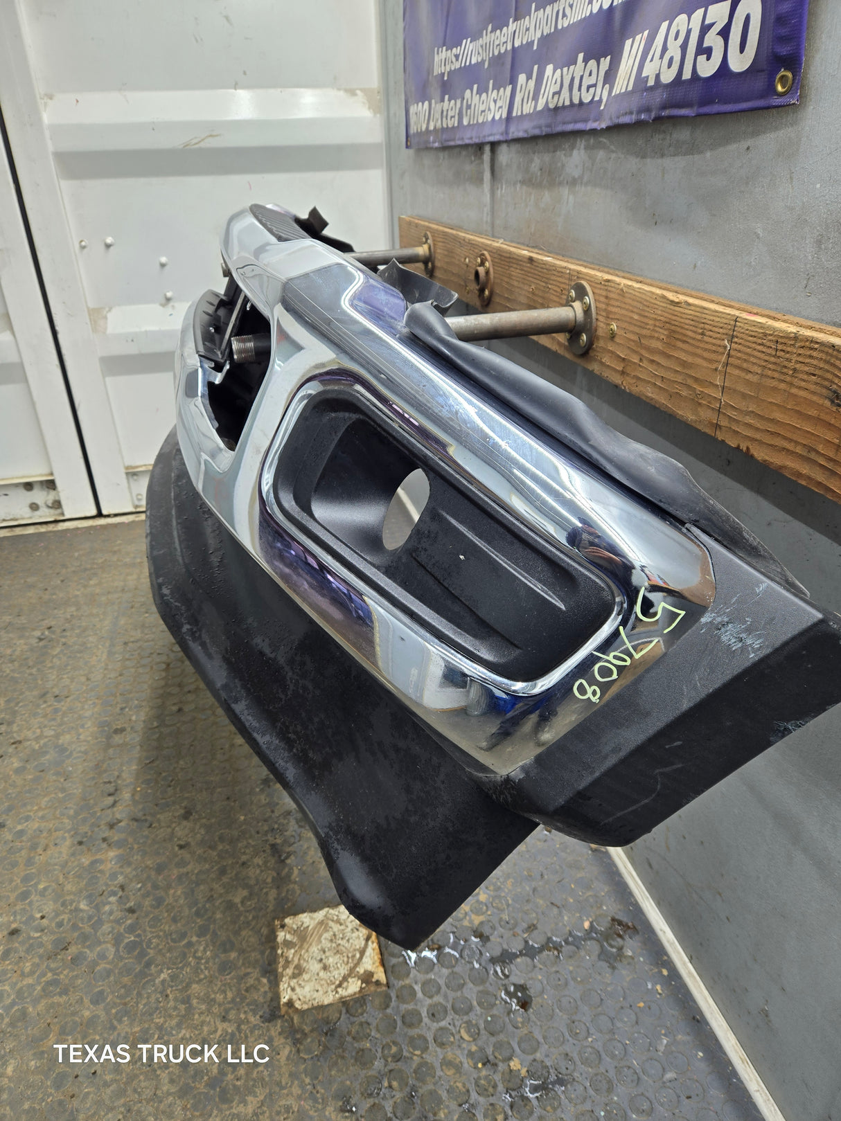 2023-2026 Ford Super Duty F450 F550 Chrome Front Bumper