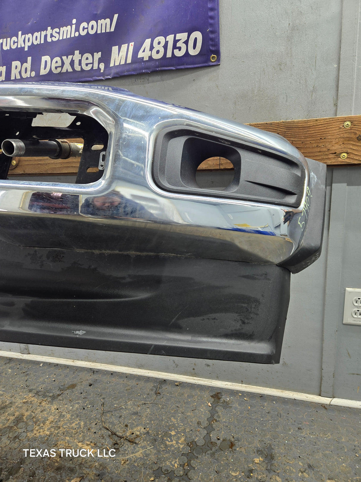2023-2026 Ford Super Duty F450 F550 Chrome Front Bumper