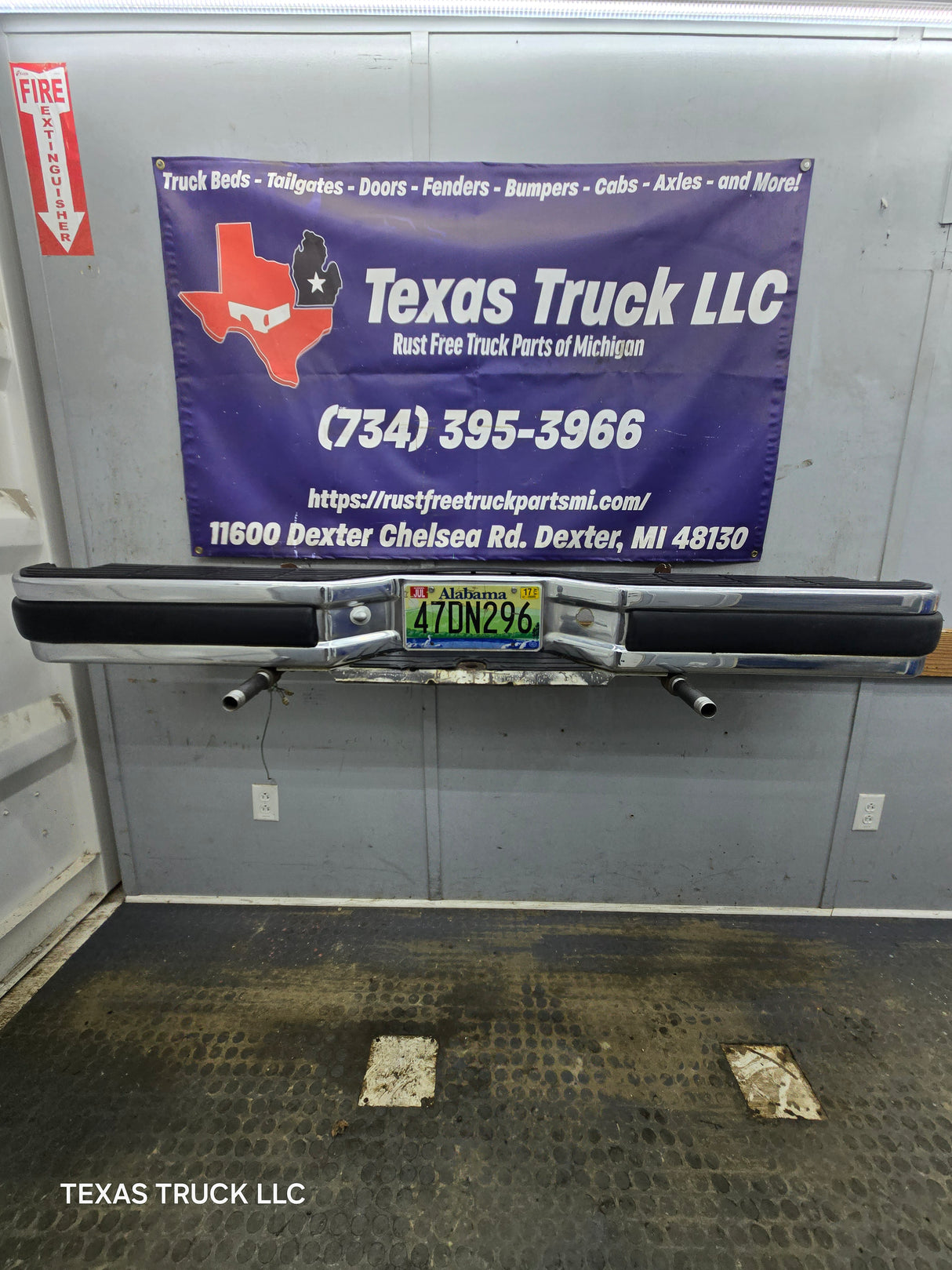 1980-1997 Ford F100 F150 F250 F350 Rear Bumper