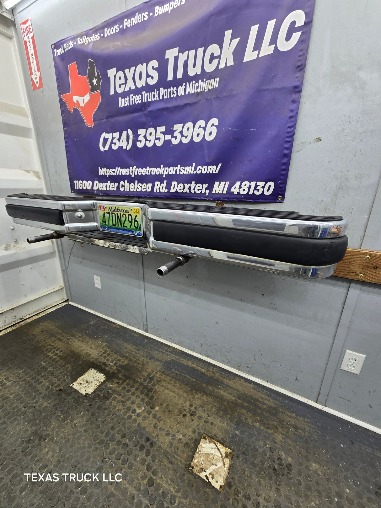 1980-1997 Ford F100 F150 F250 F350 Rear Bumper