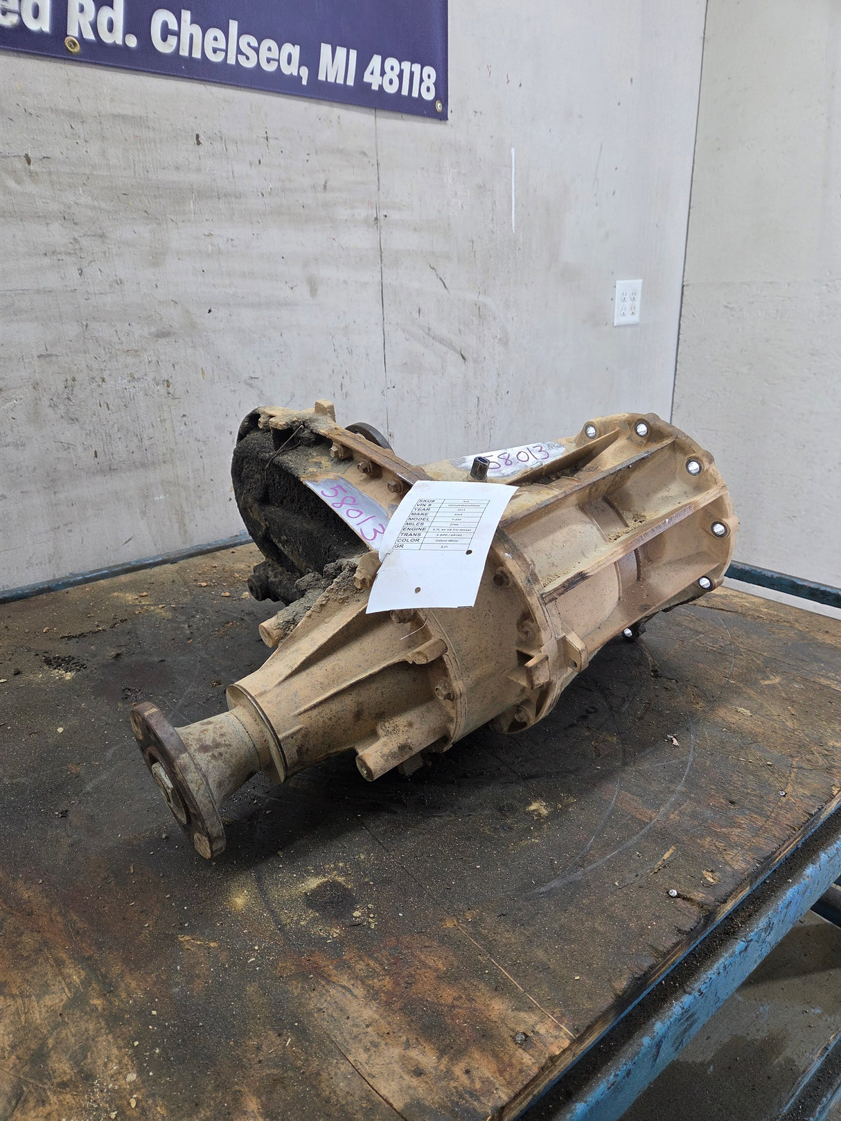 2011-2016 6.2L 6.7L PSD Transfer Case Flange Yoke Manual Floor Shift Ford F250 F350 F450 F550 Super Duty