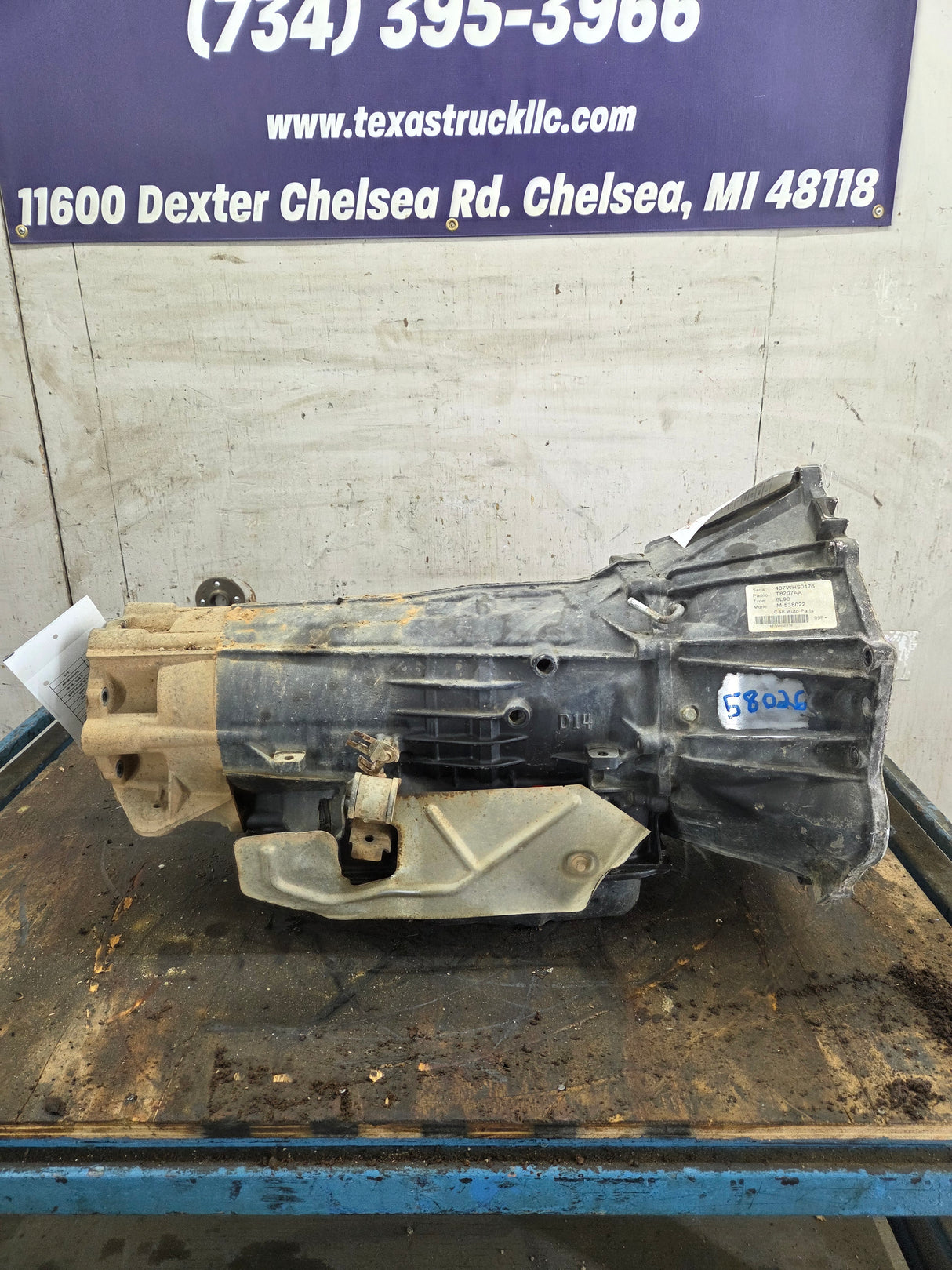 2012 Chevrolet GMC 6.0L 6L-90 4wd AUTOMATIC TRANSMISSION 2500HD 3500HD
