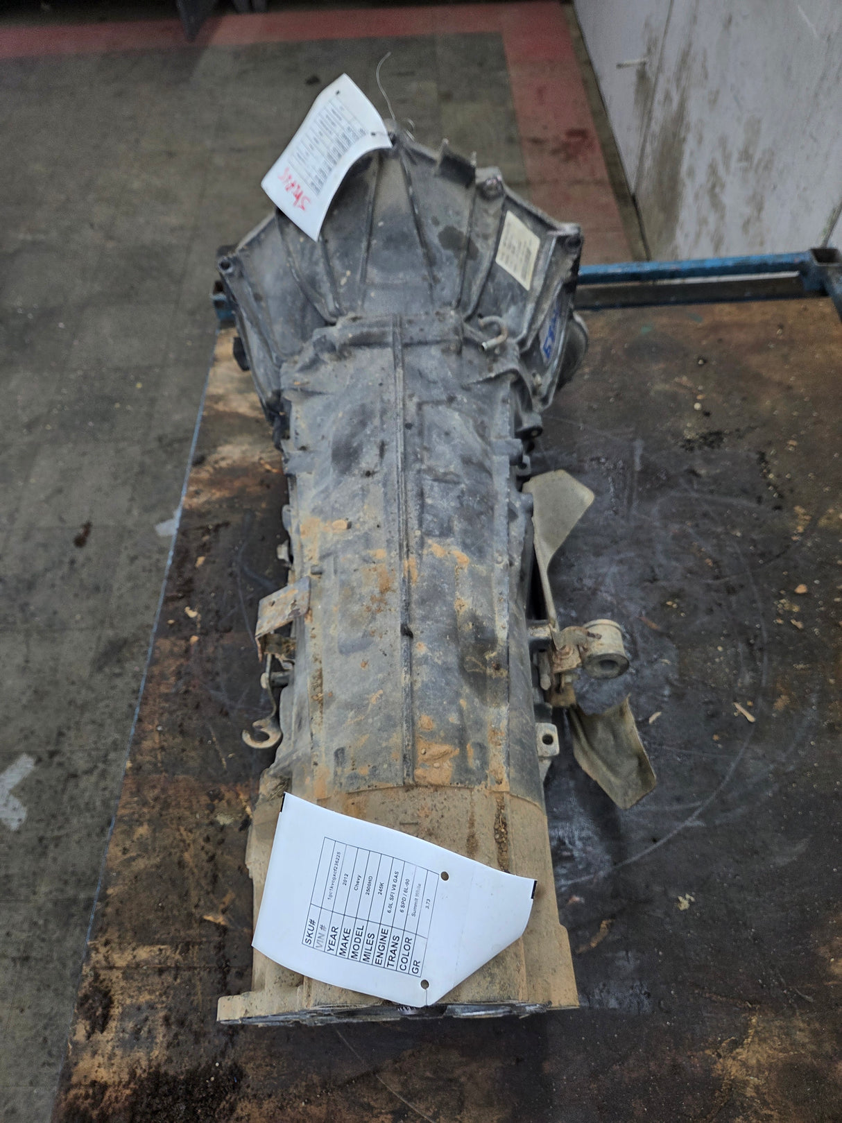 2012 Chevrolet GMC 6.0L 6L-90 4wd AUTOMATIC TRANSMISSION 2500HD 3500HD