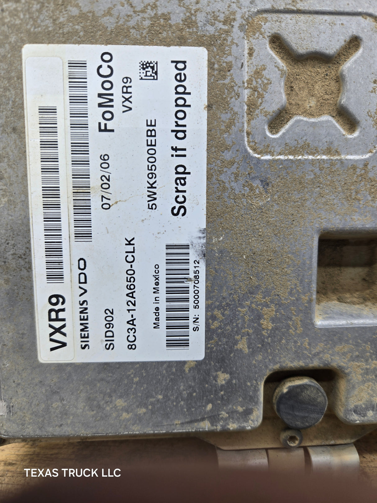2008 Ford F250 F350 6.4L PCM 8C3A-12A650-CLK