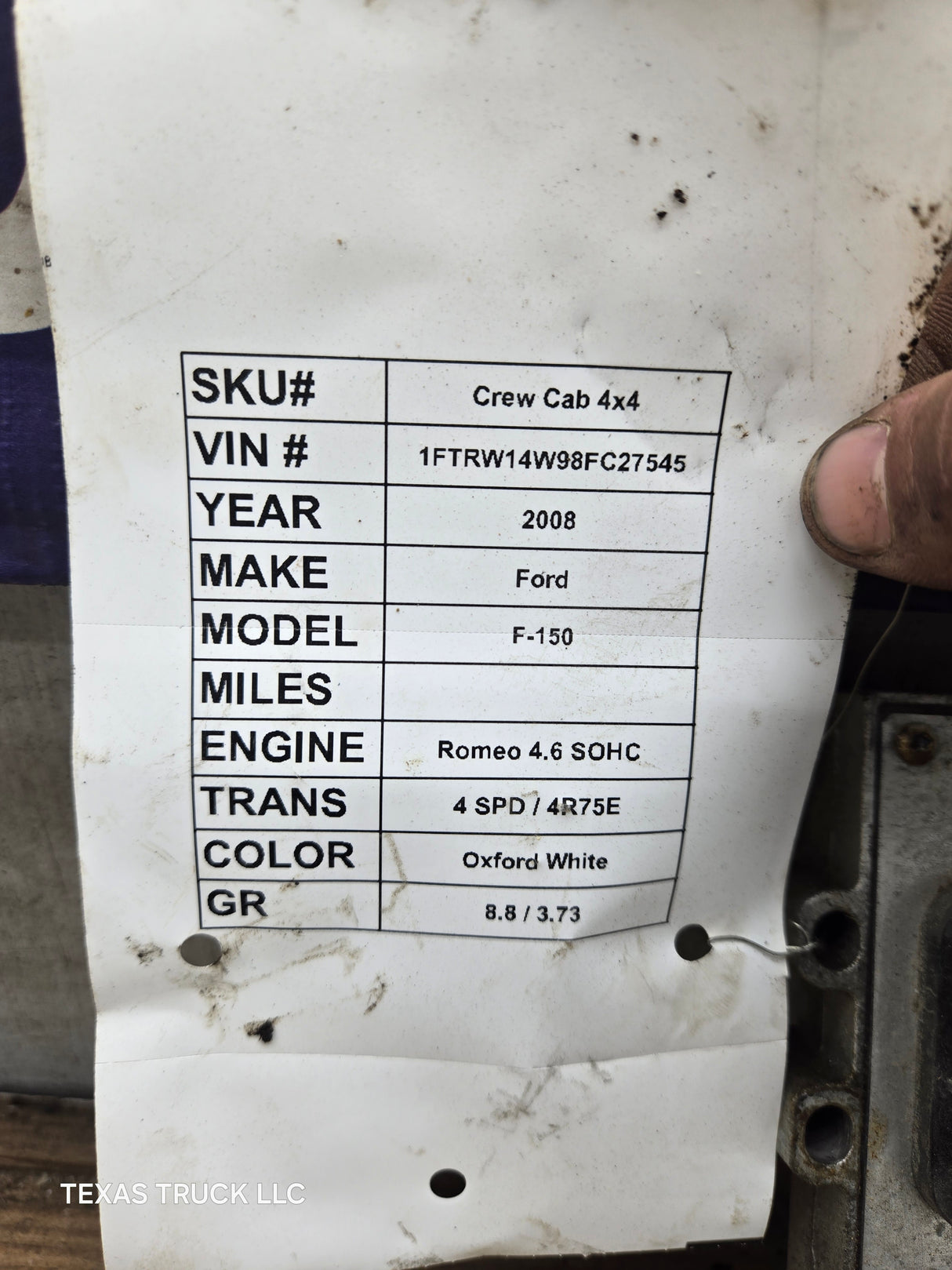 2008 Ford F150 4.6L PCM