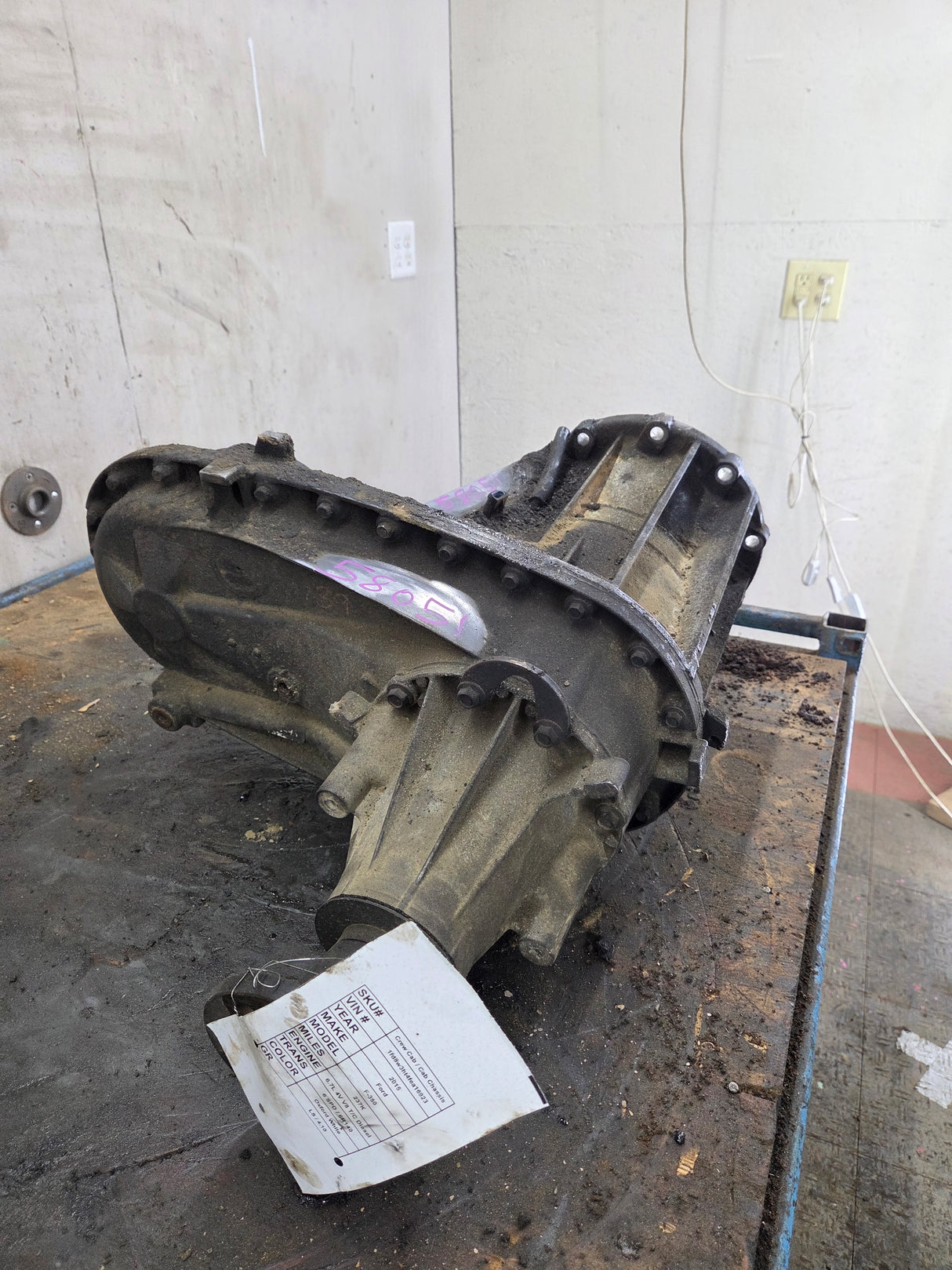2011-2016 6.2L 6.7L PSD Transfer Case Flange Yoke Manual Shift Ford F250 F350 F450 F550 Super Duty