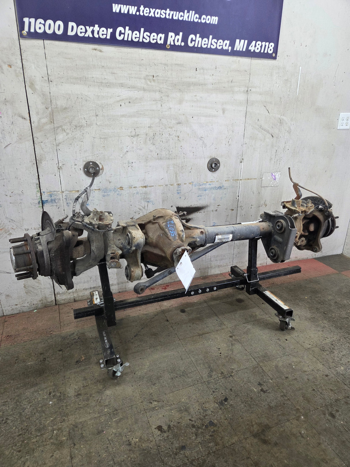2013-2016 Ford Super Duty F250 F350 FRONT Axle 3.73 Gear Ratio 134k miles