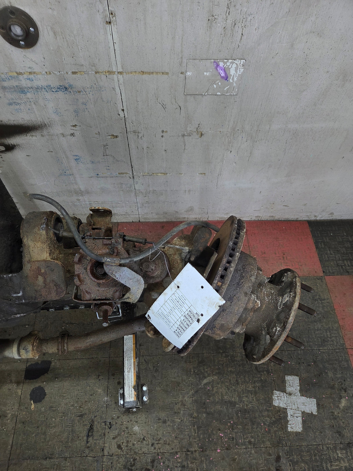 2013-2016 Ford Super Duty F350 Dually FRONT Axle 4.10 Gear Ratio 237k miles