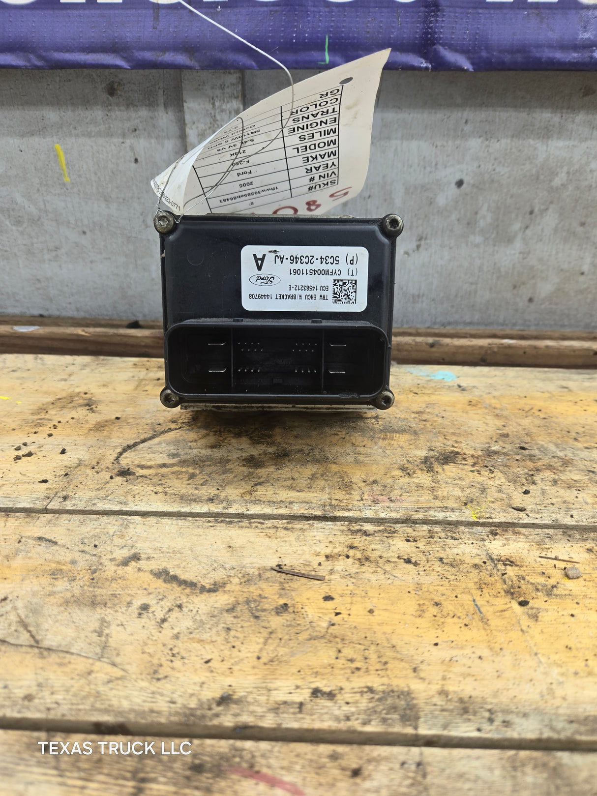 2005-2007 Ford Super Duty F250 F350 ABS Pump Module Control Assembly - 5C34-2C346-AJ