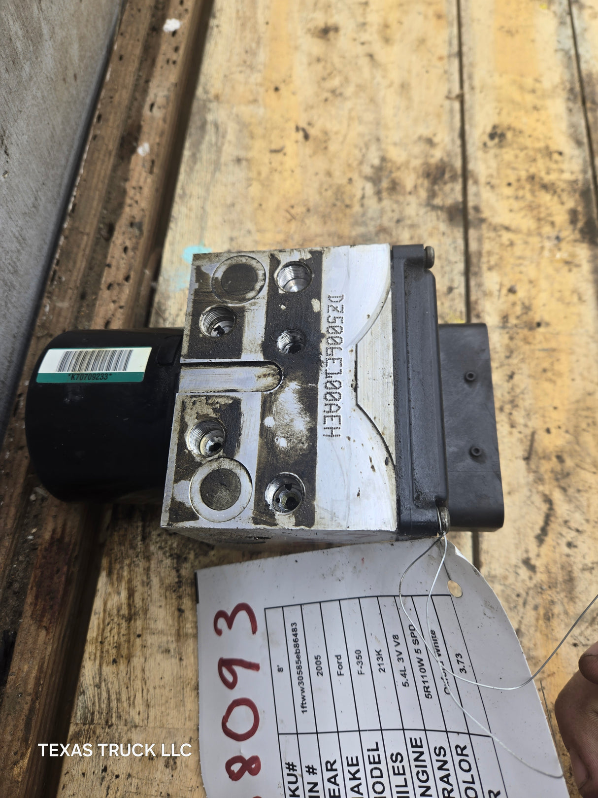 2005-2007 Ford Super Duty F250 F350 ABS Pump Module Control Assembly - 5C34-2C346-AJ