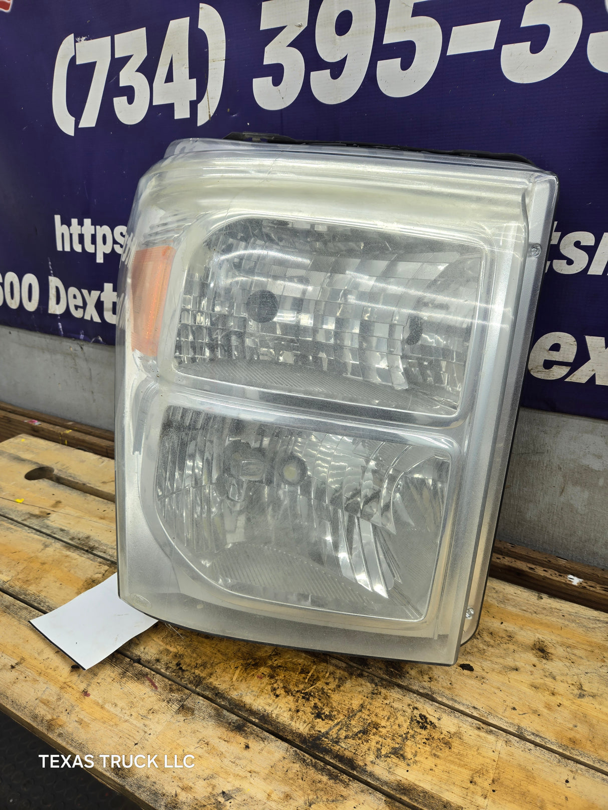 2011-2016 Ford Super Duty F250 F350 F450 F550 RH Passenger Side Headlight 6.7L Power Stroke 6.2L BC34-13005-A