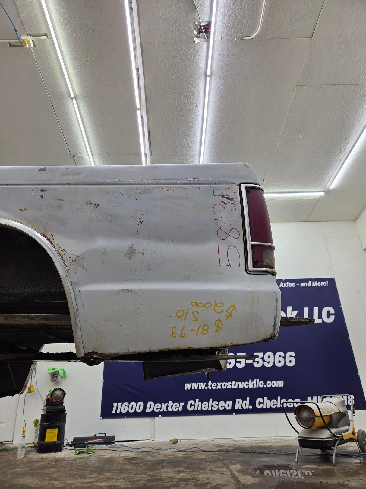 1981-1993 Chevrolet S10/S15 GMC Sonoma Standard Length / Short Bed