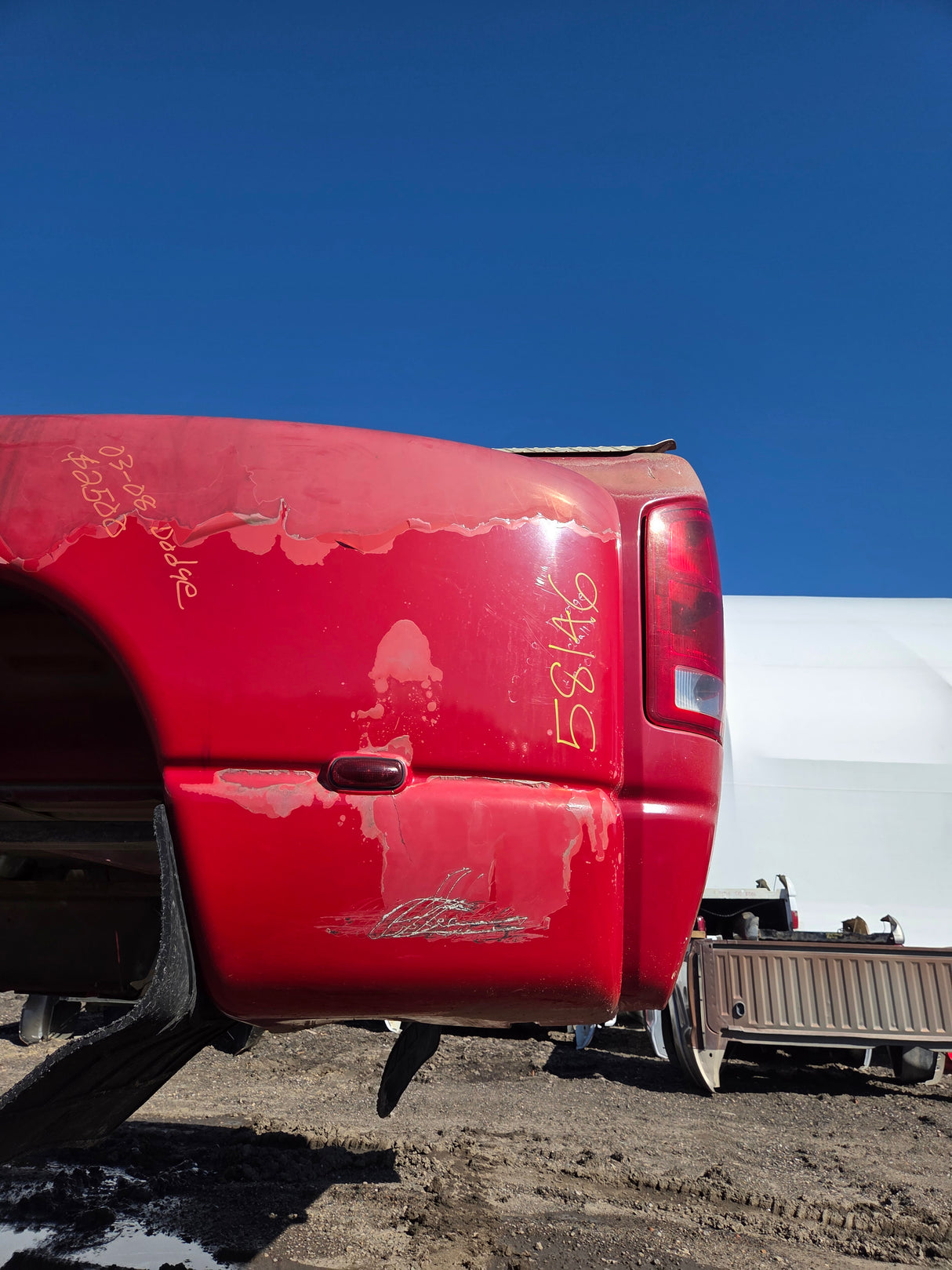 2003-2008 Dodge Ram 3500 4500 3rd Gen 8' Dually Long Truck Bed