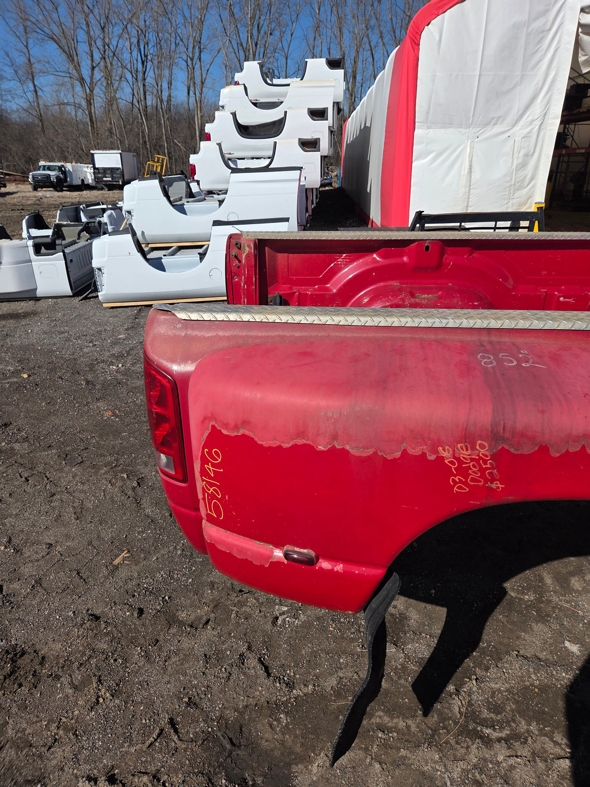 2003-2008 Dodge Ram 3500 4500 3rd Gen 8' Dually Long Truck Bed