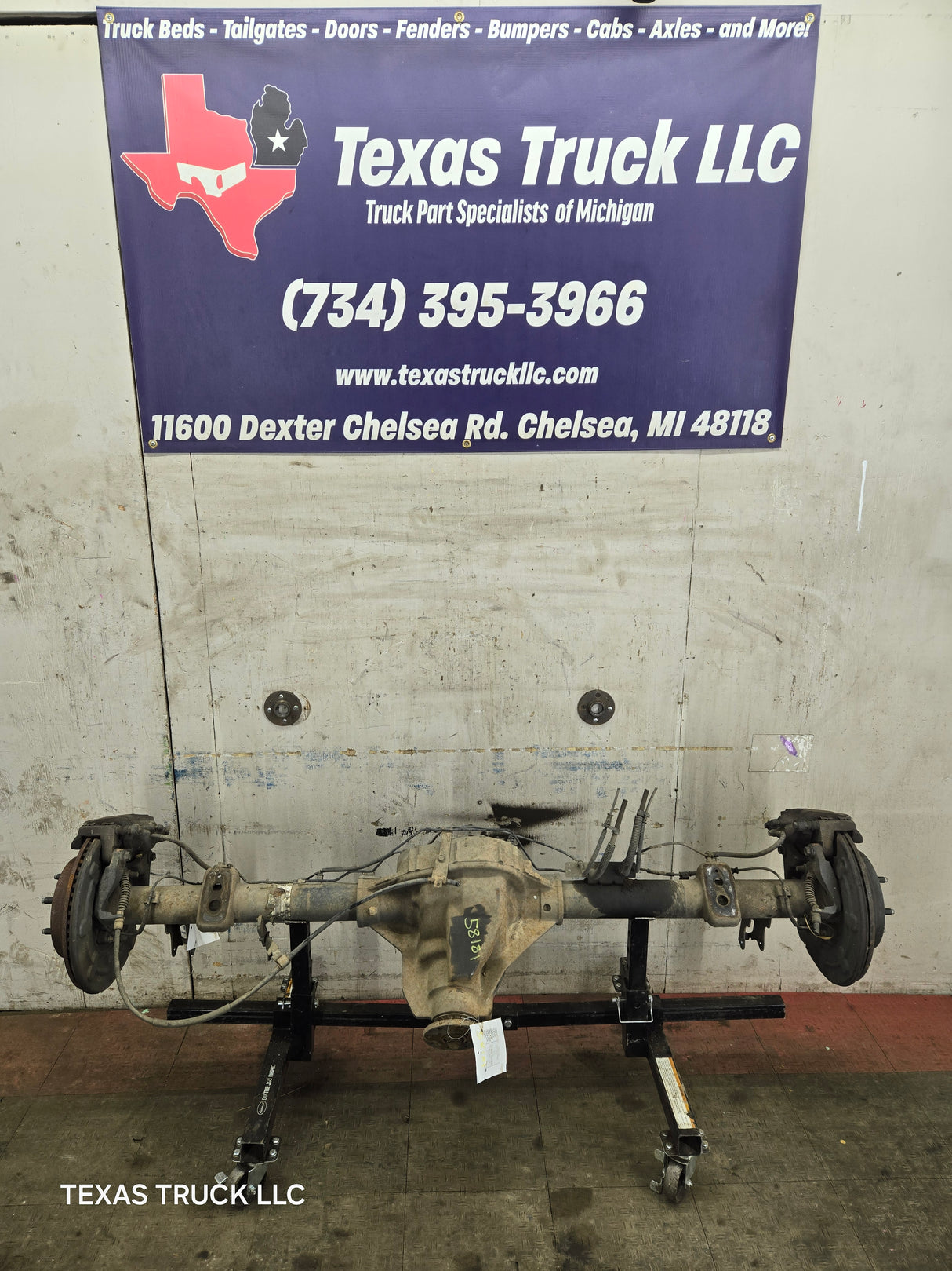 2012-2014 Ford F150 9.75" Rear Axle 3.55 Gear Ratio Limited Slip