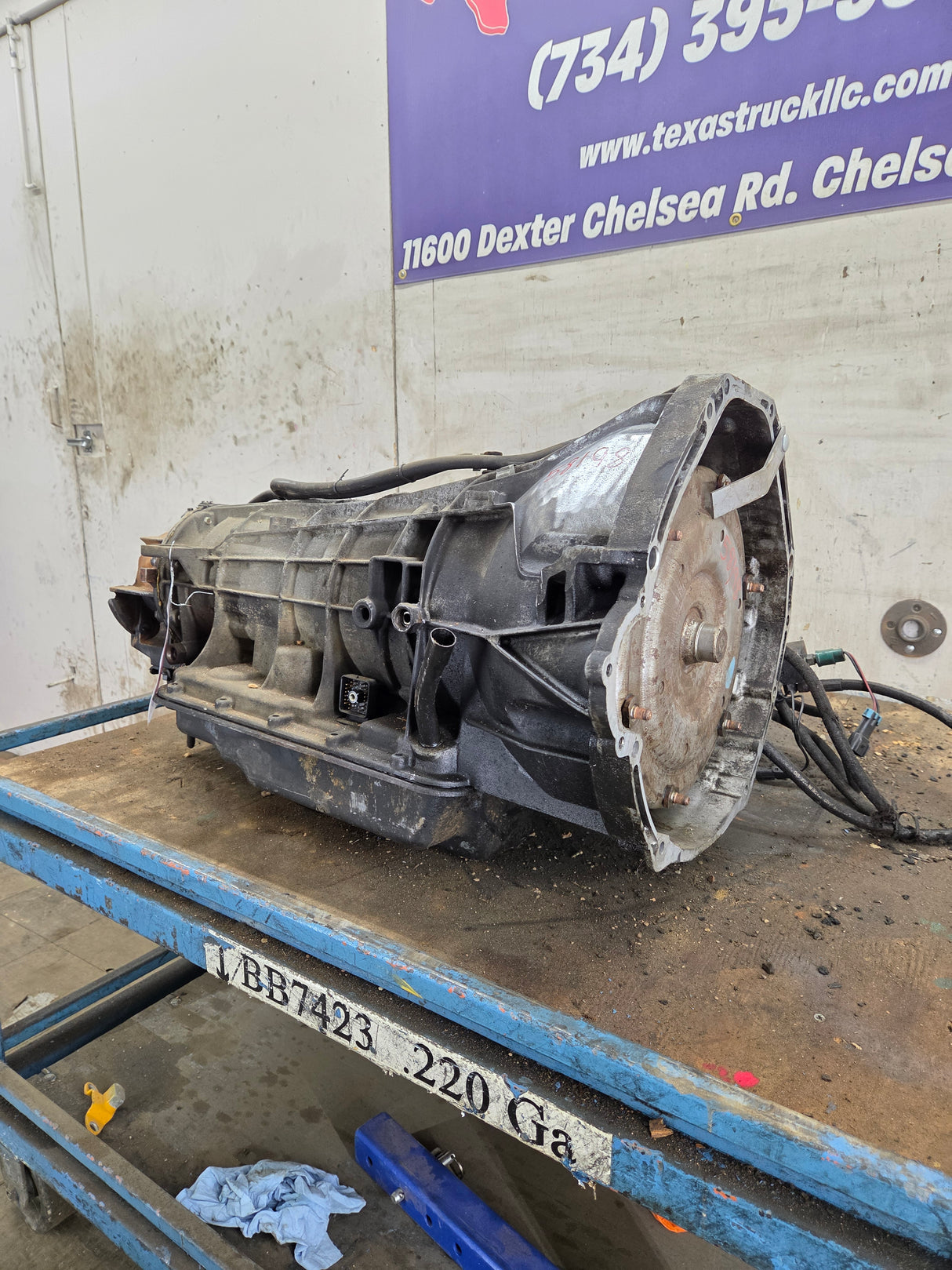 2003-2010 5r110 Automatic Transmission WITH PTO POWER TAKE OFF 4x4 6.0L power stroke 6.8L v10 triton 5.4L v8 68K MILES CORE