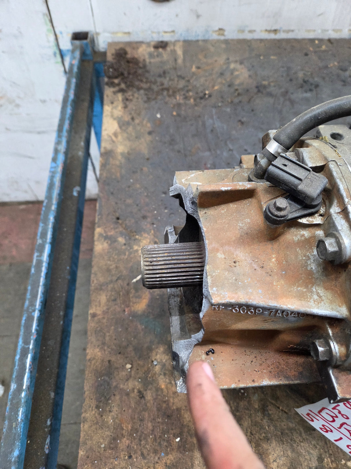 2003-2010 5r110 Automatic Transmission WITH PTO POWER TAKE OFF 4x4 6.0L power stroke 6.8L v10 triton 5.4L v8 68K MILES CORE