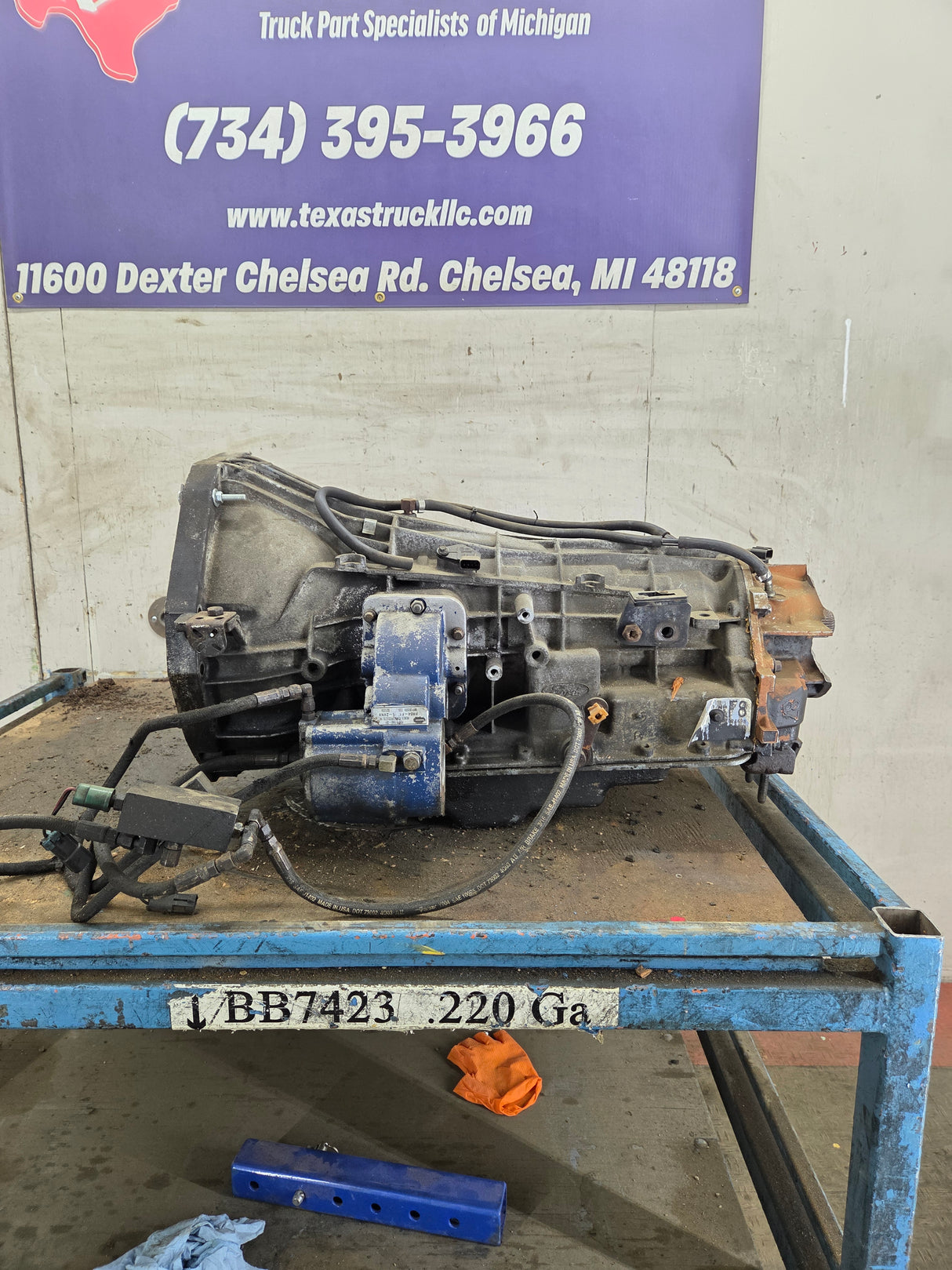 2003-2010 5r110 Automatic Transmission WITH PTO POWER TAKE OFF 4x4 6.0L power stroke 6.8L v10 triton 5.4L v8 68K MILES CORE