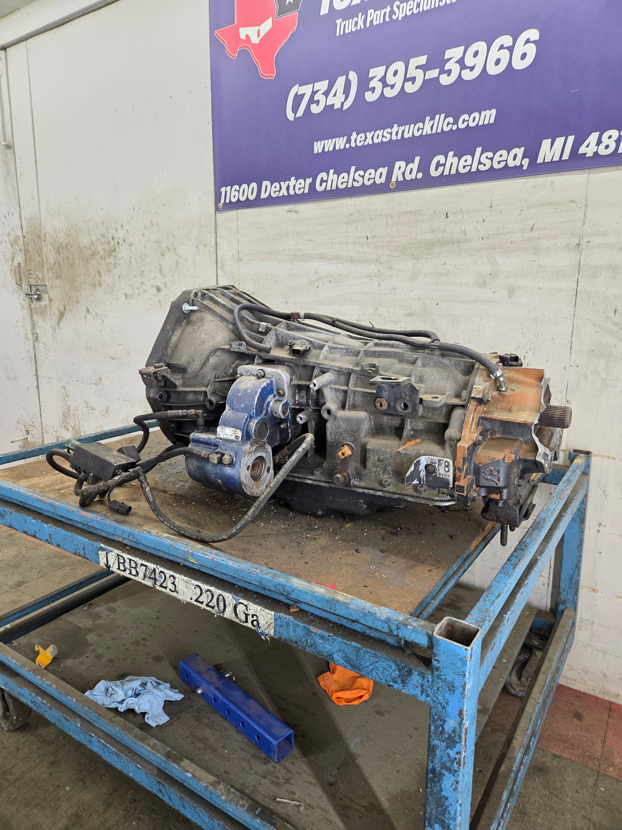 2003-2010 5r110 Automatic Transmission WITH PTO POWER TAKE OFF 4x4 6.0L power stroke 6.8L v10 triton 5.4L v8 68K MILES CORE