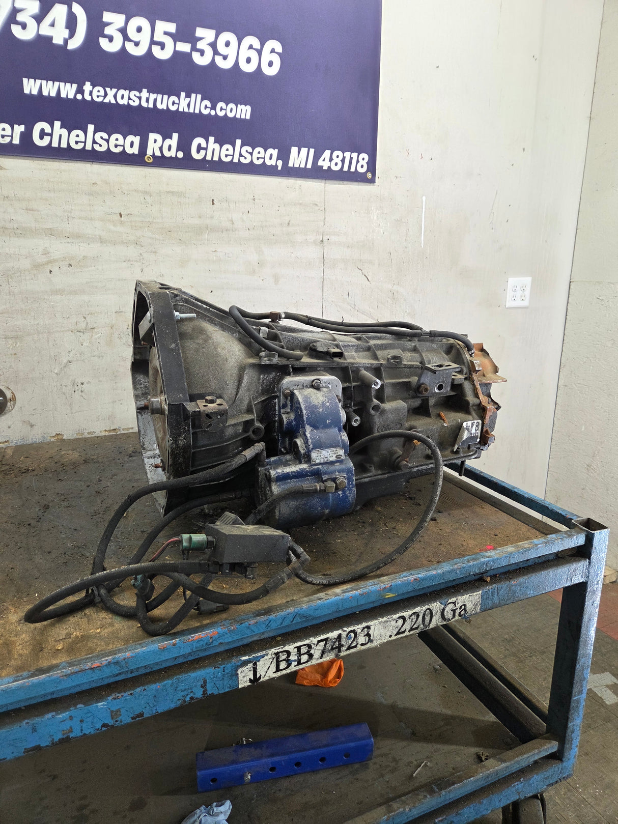 2003-2010 5r110 Automatic Transmission WITH PTO POWER TAKE OFF 4x4 6.0L power stroke 6.8L v10 triton 5.4L v8 68K MILES CORE