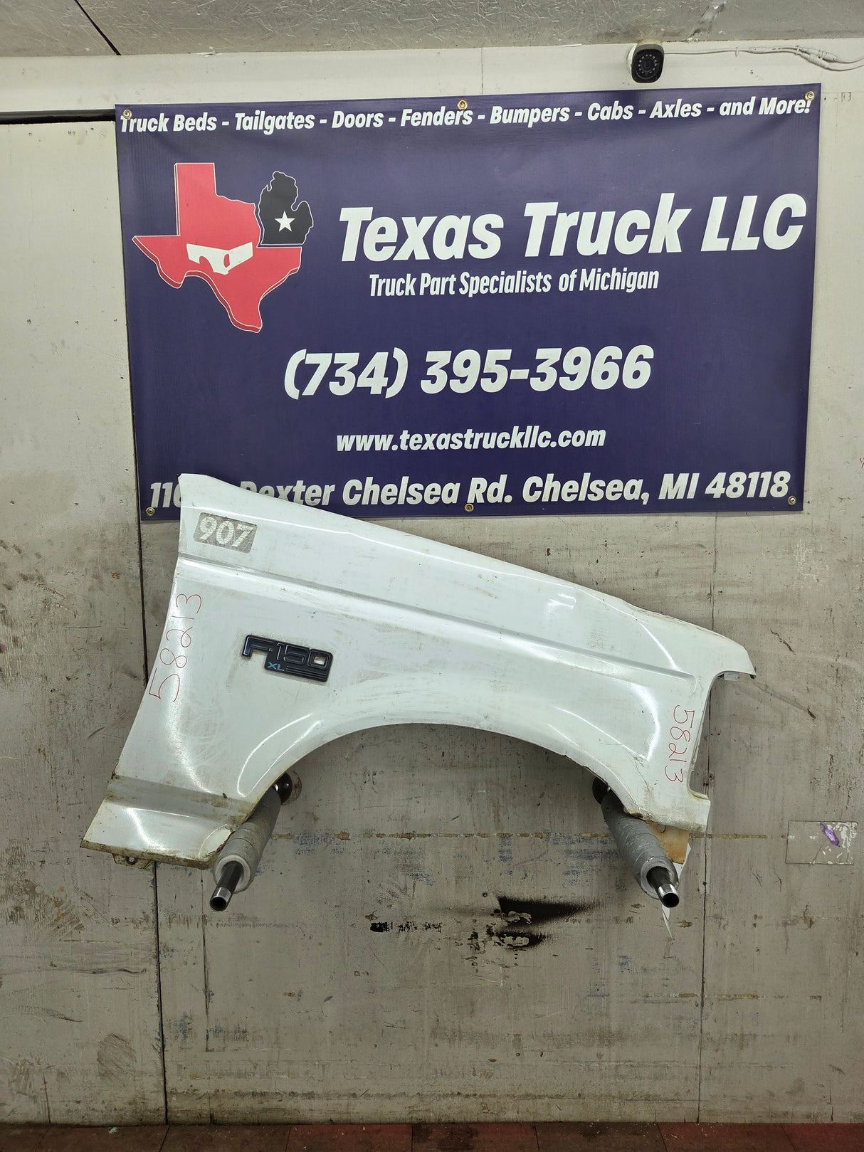 1992-1997 OBS Ford F Series F250 F350 F450 F550 PASSENGER SIDE RH FRONT FENDER