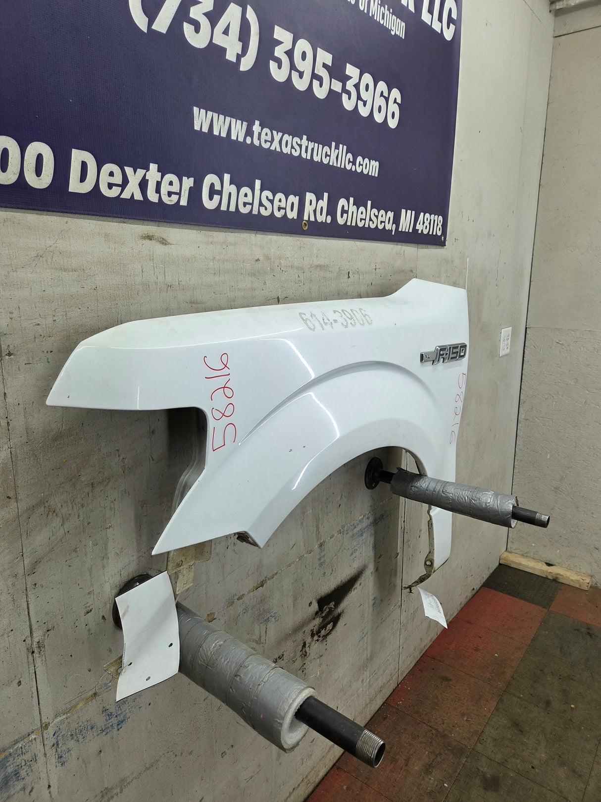 2009-2014 Ford F150 LH Driver Side Front Fender