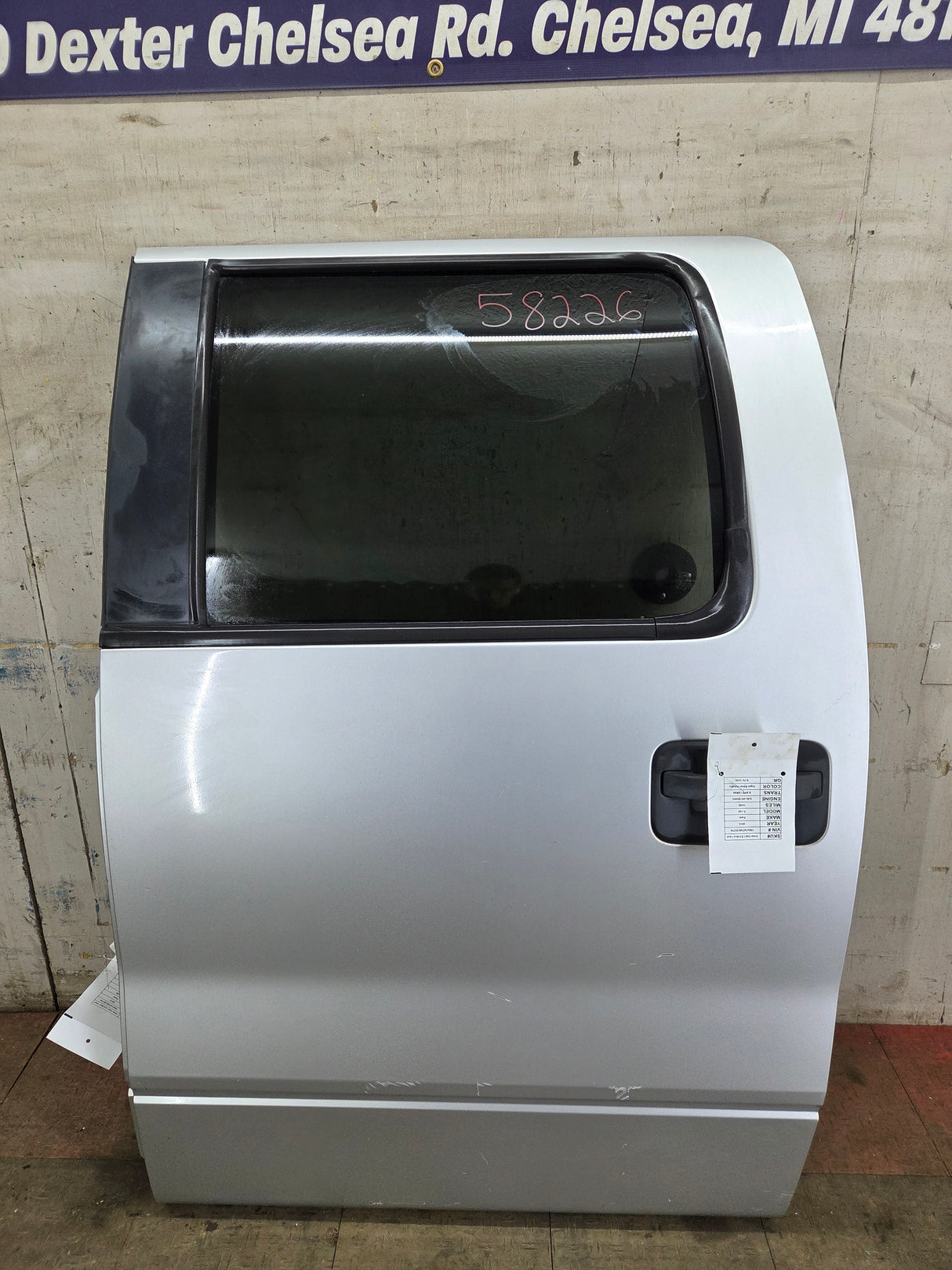2009-2014 Ford F150 LH Rear Driver Side Crew Cab Door