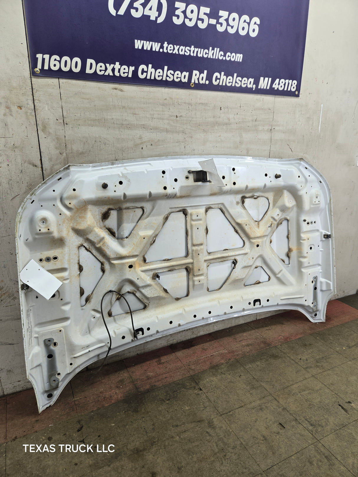 2011-2016 Ford Super Duty Hood F250 F350 F450 F550 - White