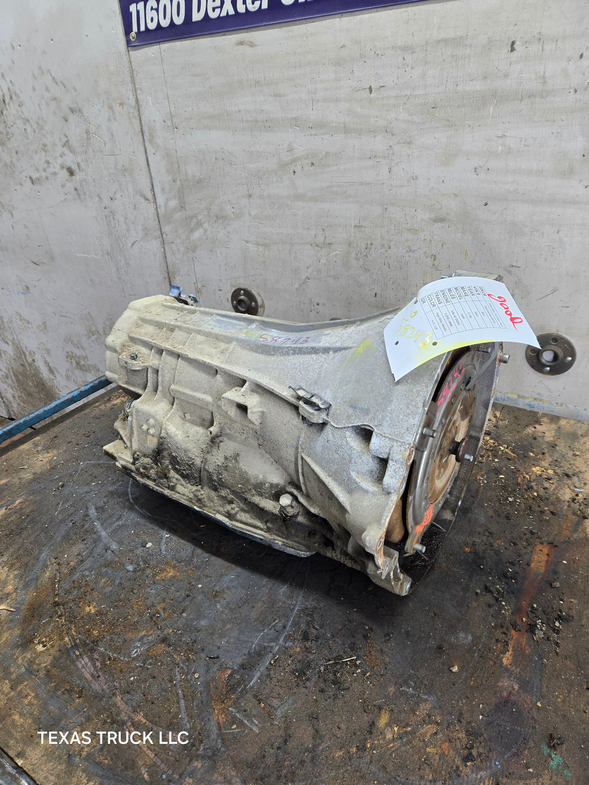 2013 Ford F150 6r80 6SPD Automatic Transmission 5.0L V8 4x4 USED