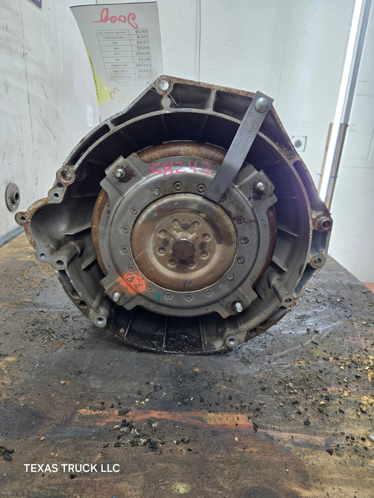 2013 Ford F150 6r80 6SPD Automatic Transmission 5.0L V8 4x4 USED