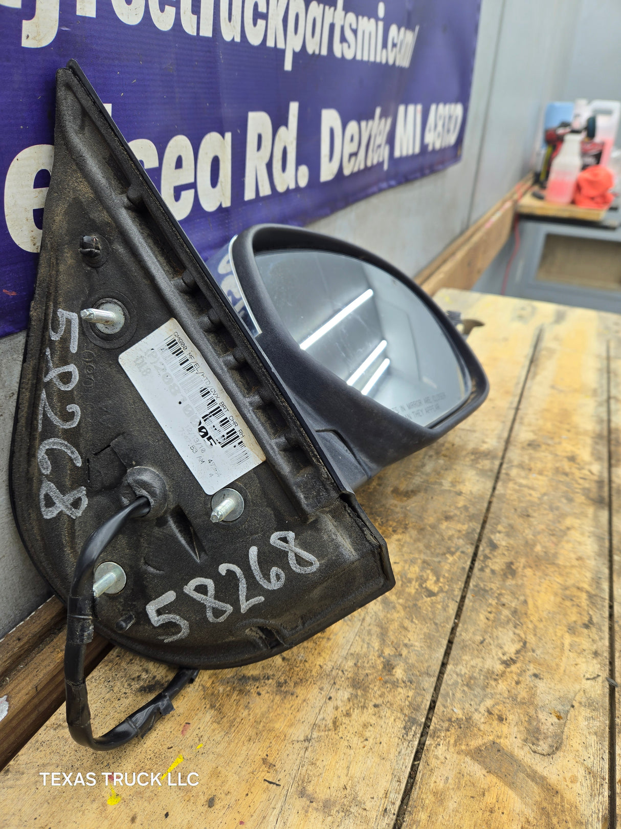 2007-2013 Chevrolet Silverado GMC Sierra 1500 2500 Right Side Passenger Side Power Mirror